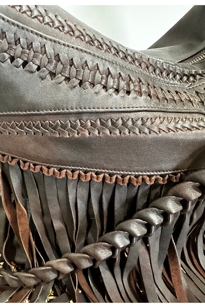 Dakota Fringed Leather Boho Bag - @Saucy Ladies