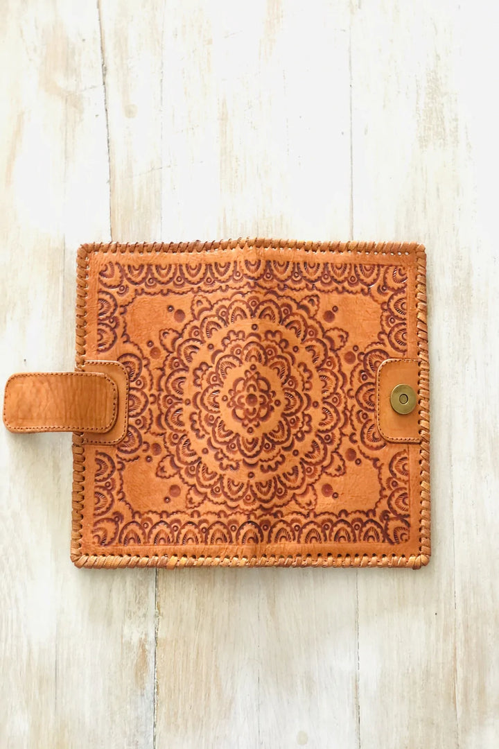 Mandala Tan Wallet