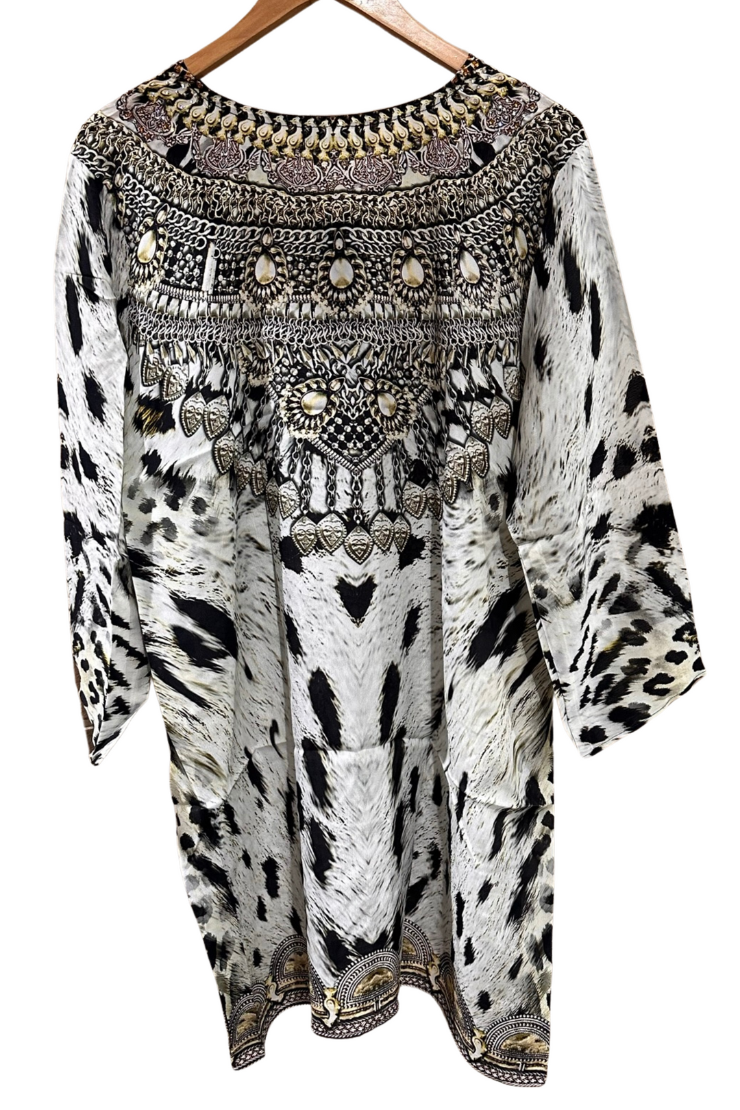 Animal Vibes Long Sleeve Dress/Tunic