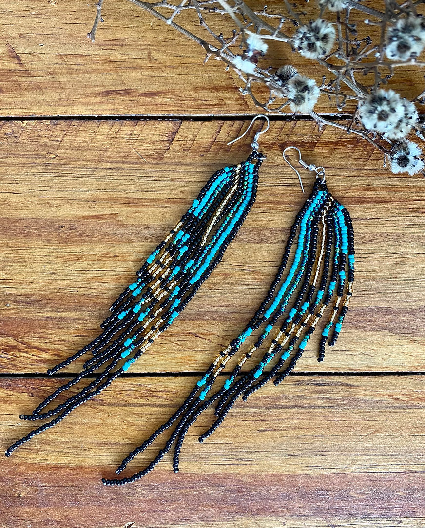 Moonbeam Beaded Earrings