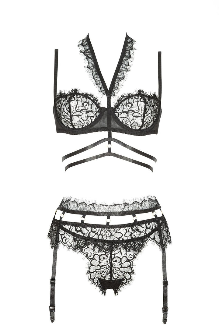 Beauty Night Mailys Sexy Set - Black