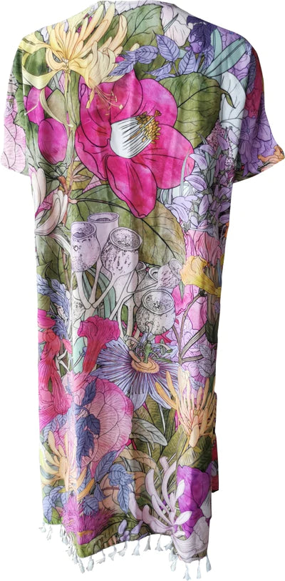 Plivati - In Bloom - Light Kaftan Robe - @Saucy Ladies