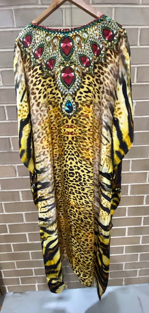 Golden Jungle Box Kaftan - @Saucy Ladies