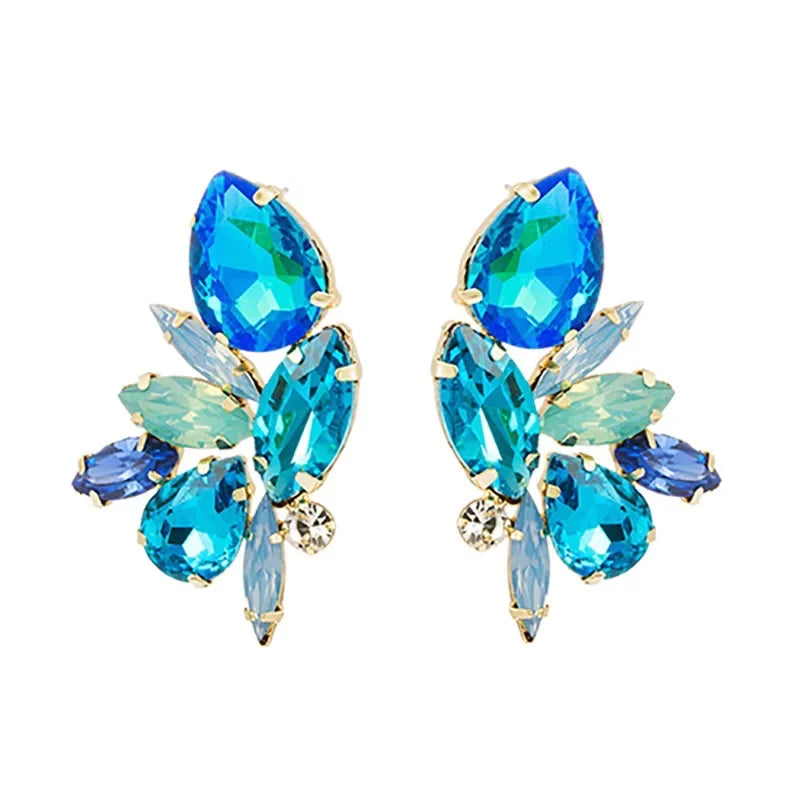 Camille Blue Earrings - @Saucy Ladies