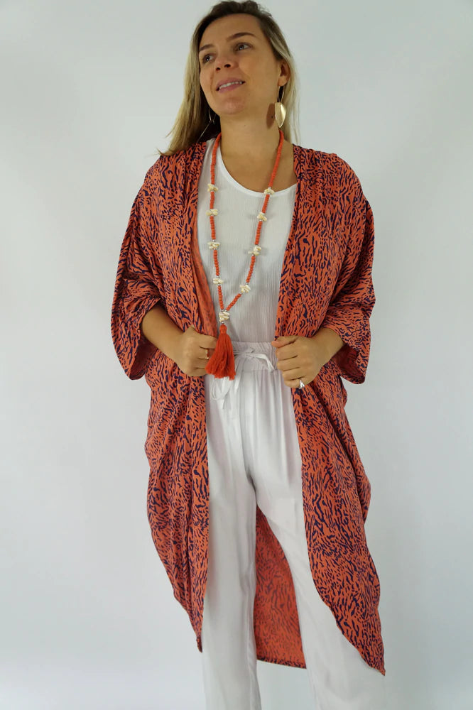 Georgia Long Cape Kimono - @Saucy Ladies