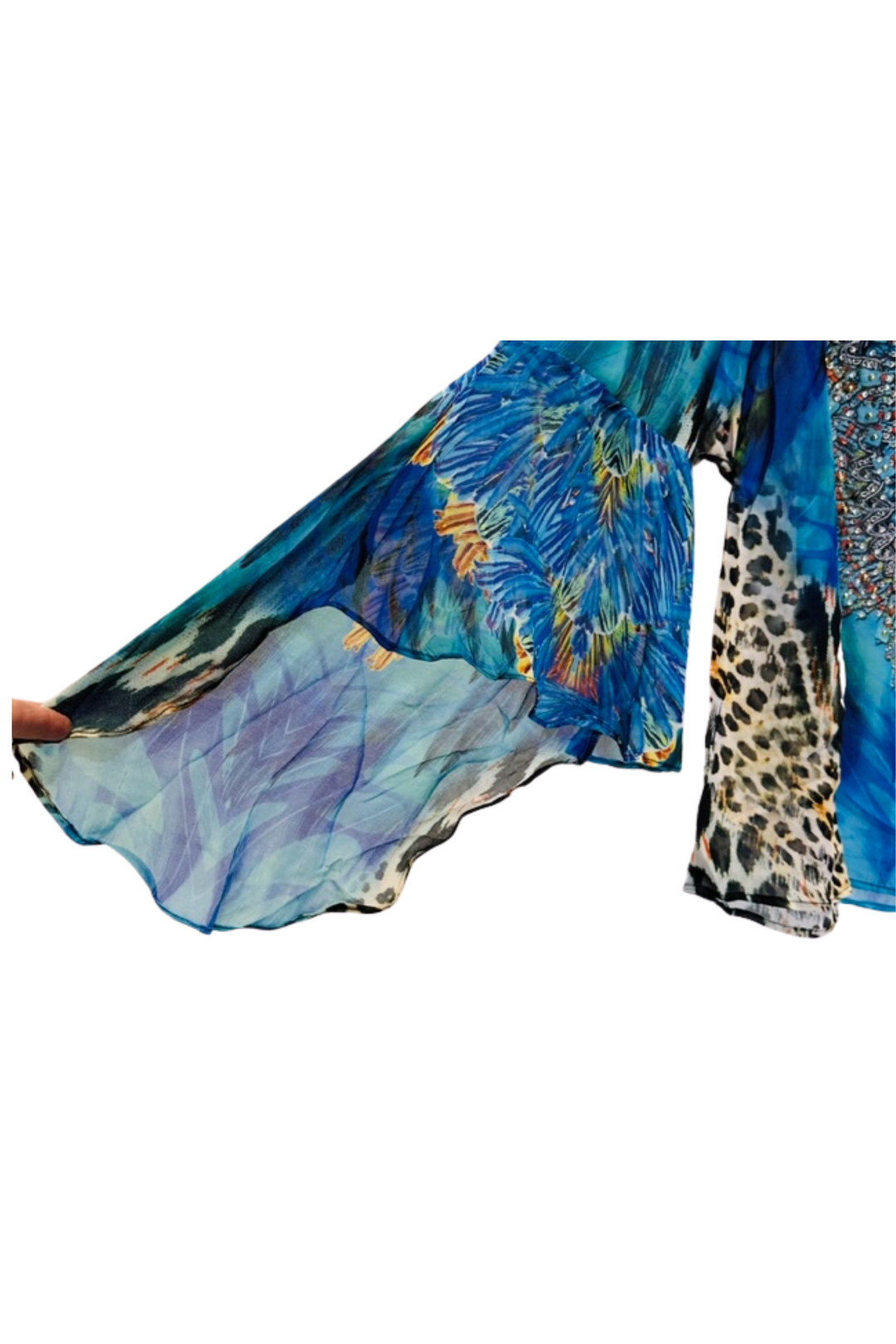 Macaw Gypsy Sleeve Off Shoulder Top - @Saucy Ladies