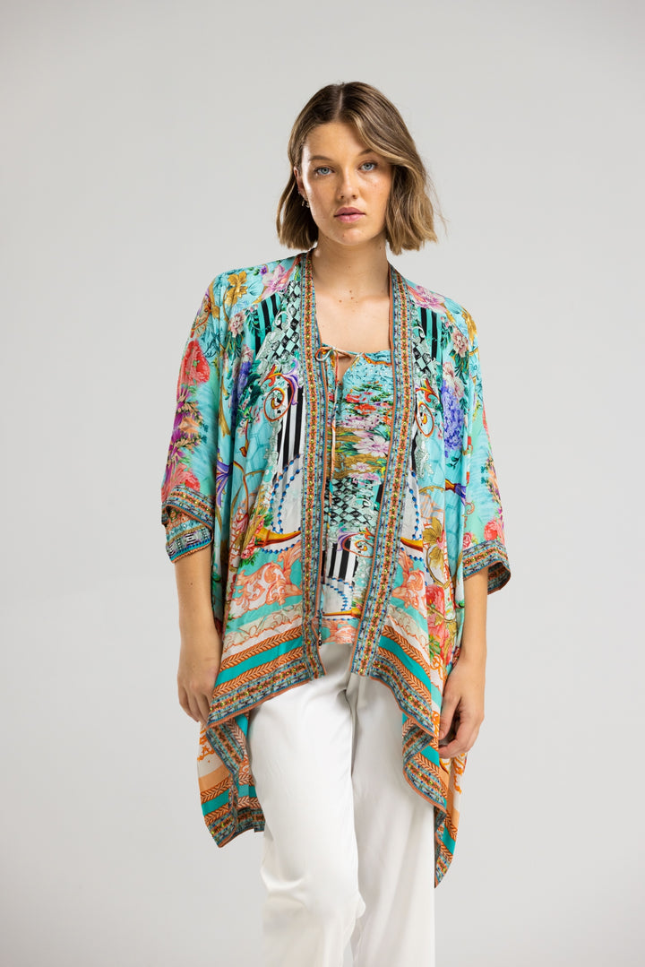 Inoa - Palermo Collection Kimono Short Shrug - @Saucy Ladies