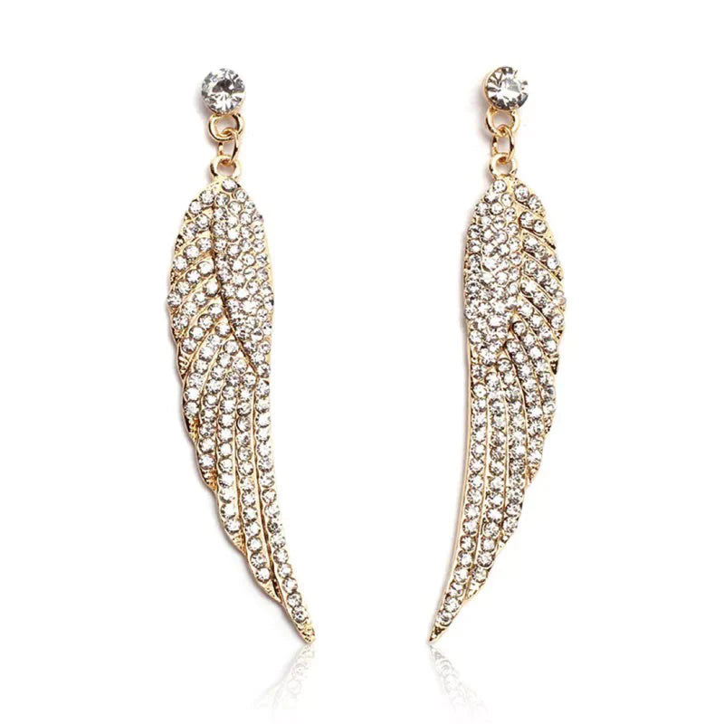 Damla Gold Wings Earrings - @Saucy Ladies